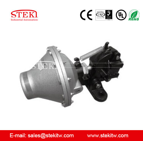 Βιομηχανικό μοντέλο DBG-F Πνευματικό φρένο διαμέτρου 200 mm Λευκό χρώμα Βιομηχανικό